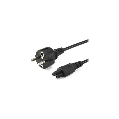 Cable EQUIP Schuko/M a C5/H 1.8m Negro (EQ112150)