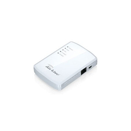 Router Air Live WiFi 4 1xUSB 2.0 Blanco (TRAVELER3G)