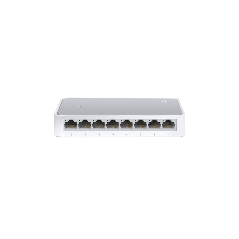 Switch TP-Link 8xRJ45 10/100 Blanco (TL-SF1008D) Switch TP-Link 8xRJ45 10/100 Blanco (TL-SF1008D)