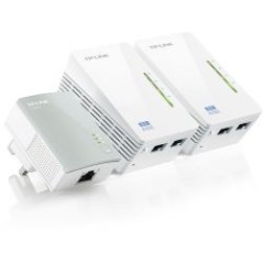 Powerline TP-Link AV600 WiFi Ethernet (TL-WPA4220T KIT)