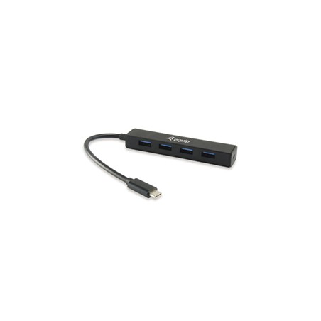 Hub EQUIP Life USB-C 3.0 a 4xUSB-A 3.0 Negro (EQ128954)