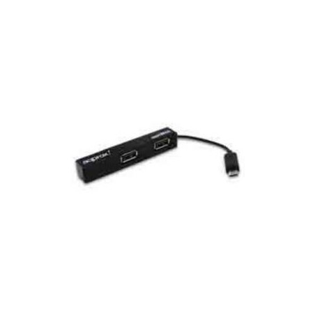 Hub Approx 4xUSB 2.0 Negro (APPHM4B)