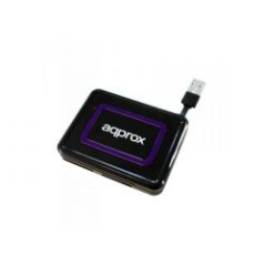 Lector Tarjetas Approx USB 2.0 Mini SIM (APPCRDNIB)