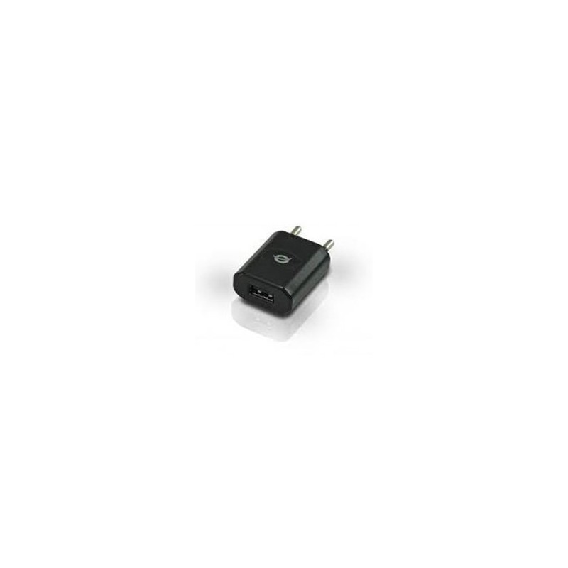 Cargador CONCEPTRONIC Pared 1xUSB 2.0 Negro (CUSBPWR1A) Cargador CONCEPTRONIC Pared 1xUSB 2.0 Negro (CUSBPWR1A)