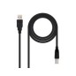 Nanocable USB-A/M a USB-B/M 1m Negro (10.01.0102-BK)