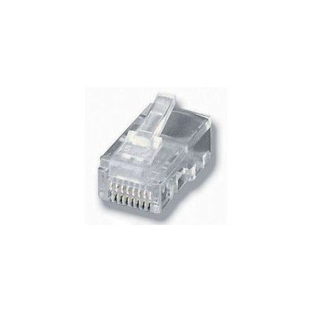 Conector EQUIP RJ45 100 Unidades Transparente(EQ121151)