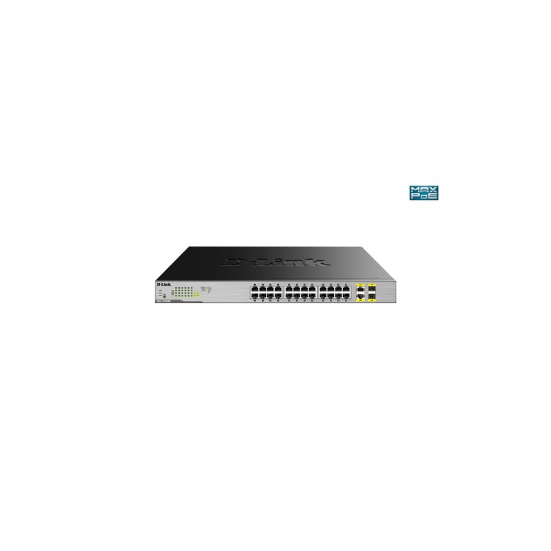 Switch D-Link 24xRJ45 GbE 2xSFP PoE Rack (DGS-1026MP) Switch D-Link 24xRJ45 GbE 2xSFP PoE Rack (DGS-1026MP)