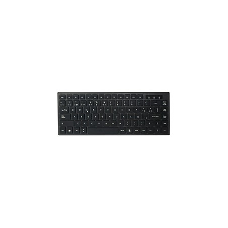 Teclado UNYKA Mini KB302 USB Negro (50542)