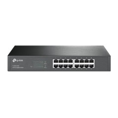 Switch TP-Link 16xRJ45 GbE Rack Negro (TL-SG1016D)