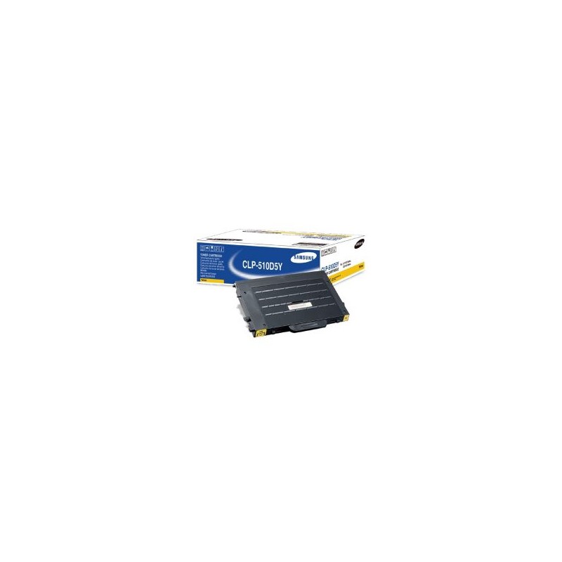Toner Samsung Laser Amarillo 5000 páginas (CLP-510D5Y) Toner Samsung Laser Amarillo 5000 páginas (CLP-510D5Y)