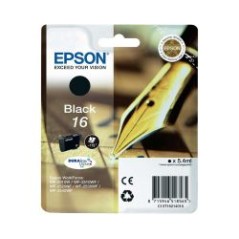 Tinta Epson 16 T1621 Negro 5.4ml 175 pág (C13T16214012)