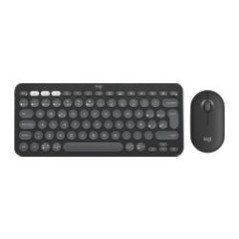 T+Ratón LOGITECH Pebble 2 RF BT Grafito (920-012227)