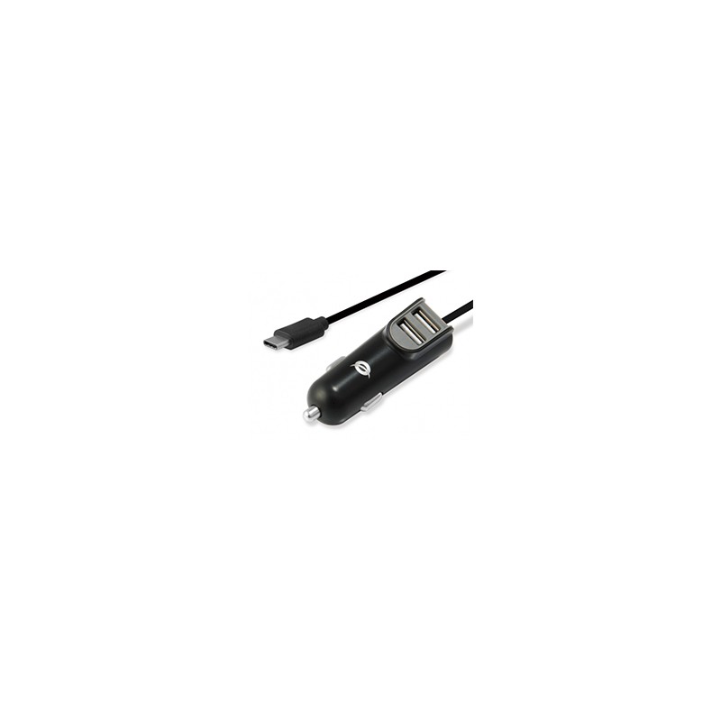 Cargador CONCEPTRONIC Coche 2xUSB-A Negro (CARDEN05B) Cargador CONCEPTRONIC Coche 2xUSB-A Negro (CARDEN05B)