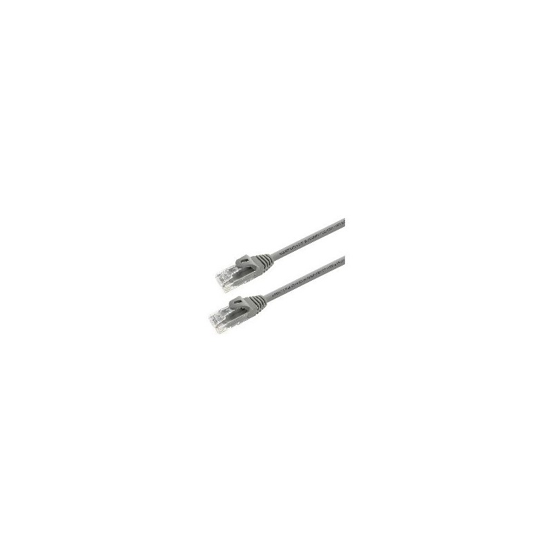 Latiguillo AISENS RJ45 Cat.6a UTP 25cm Gris (A145-0324) Latiguillo AISENS RJ45 Cat.6a UTP 25cm Gris (A145-0324)