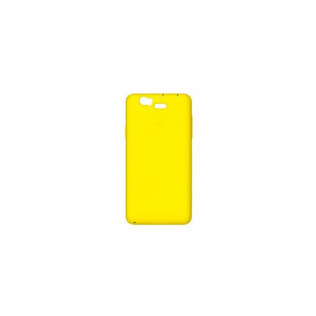 Funda BQ Aquaris 5.7" Back Cover Amarilla (11BQFUN191)