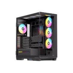 Caja Nfortec Ursa ARGB ATX ITX EATX Negra(NF-CS-URSA-B)