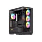 Caja Nfortec Ursa ARGB ATX ITX EATX Negra(NF-CS-URSA-B)
