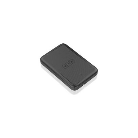 Caja AISENS HDD/SSD 2.5" mUSB USB-C Negra (ASE-2519B)