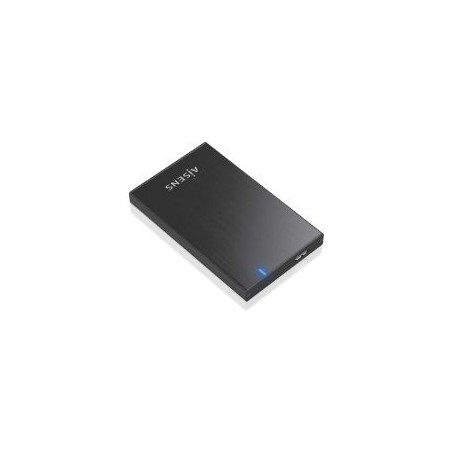 Caja AISENS HDD/SSD 2.5" mUSB USB-C Negra (ASE-2527B)