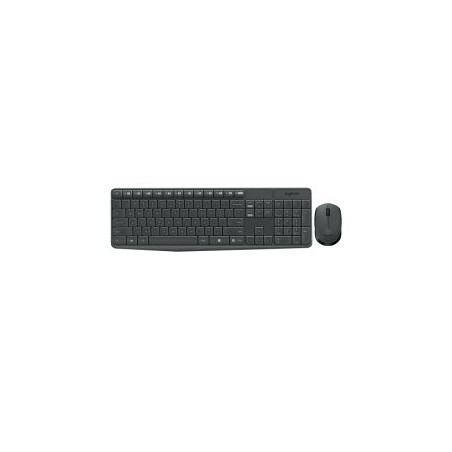 T+Ratón LOGITECH MK235 Wireless Negro (920-007919)