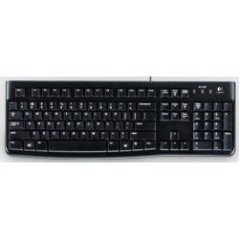Teclado LOGITECH K120 USB OEM Negro (920-002518)