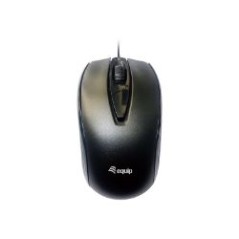 Ratón EQUIP Óptico USB-C 1200dpi Negro (EQ245116)