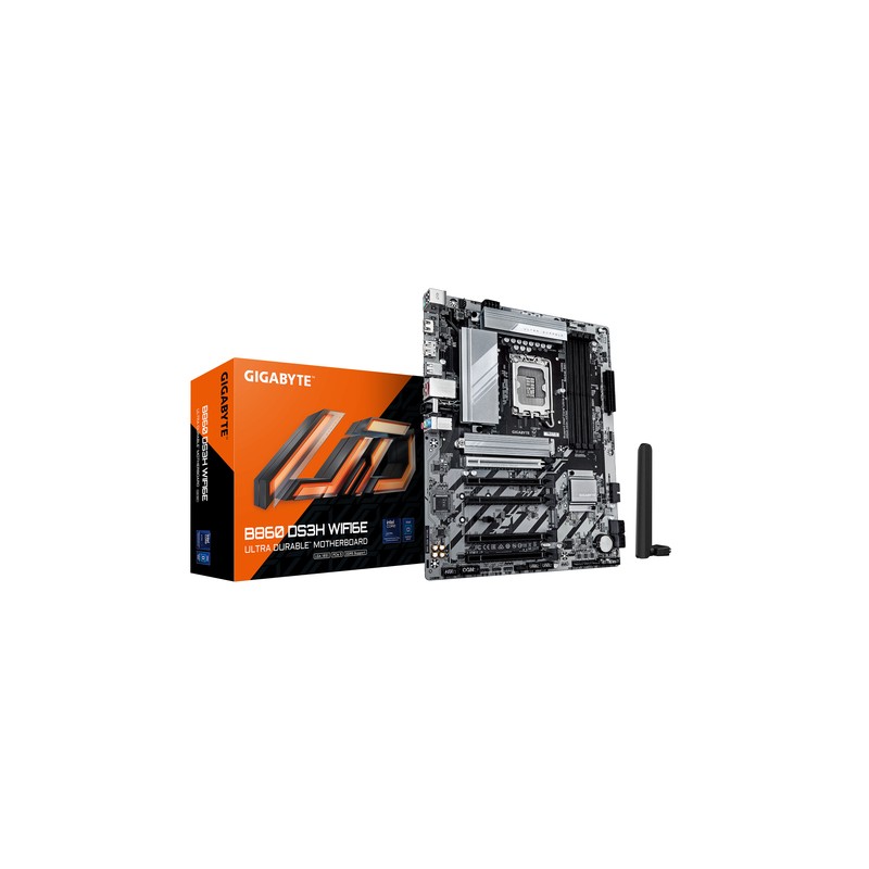 GIGABYTE B860 DS3H WIFI6E: (1851) 4DDR4 HDMI DP ATX