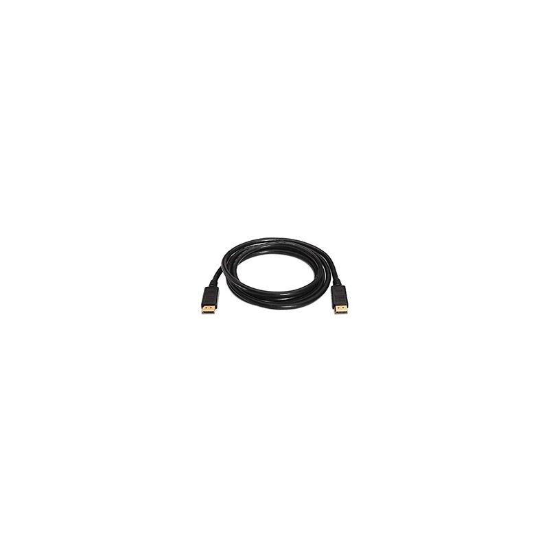Cable AISENS DP/M a DP/M 2m Negro (A124-0129)