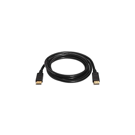 Cable AISENS DP/M a DP/M 2m Negro (A124-0129)
