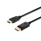 Cable AISENS DP/M a HDMI/M 2m Negro (A125-0364)