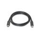 Nanocable USB-C/M a USB C/M 1m Negro (10.01.4101)