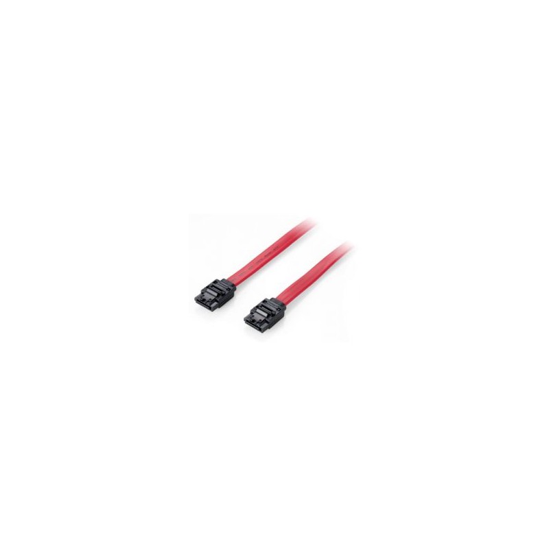 Cable EQUIP SATA3/M 0.5m Negro/Rojo (EQ111900)