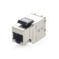 Conector EQUIP RJ45/H Cat6a 8 Unidades Plata(EQ125596) Conector EQUIP RJ45/H Cat6a 8 Unidades Plata(EQ125596)