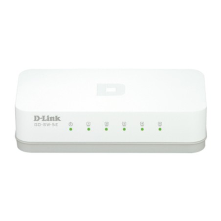 Switch D-Link 5xRJ45 Ethernet 10/100 Blanco (GO-SW-5E)