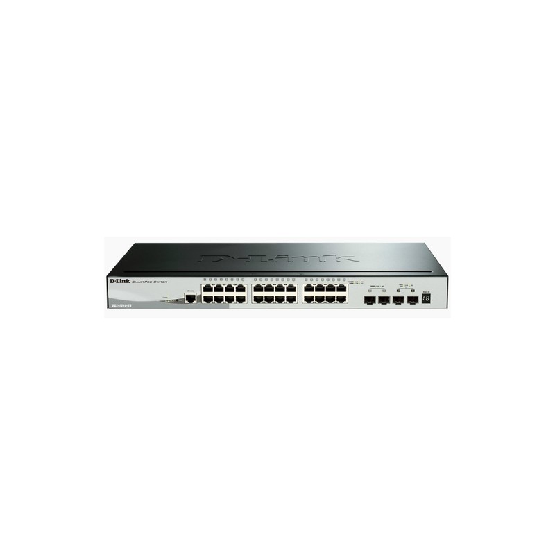 Switch D-Link 24xRJ45 GbE 4SFP+ Rack (DGS-1510-28X) Switch D-Link 24xRJ45 GbE 4SFP+ Rack (DGS-1510-28X)