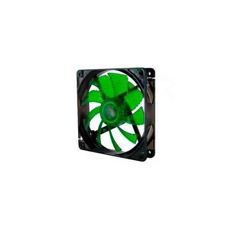 Ventilador NOX Coolfan 120mm Negro/Verde (NXCFAN120LG)