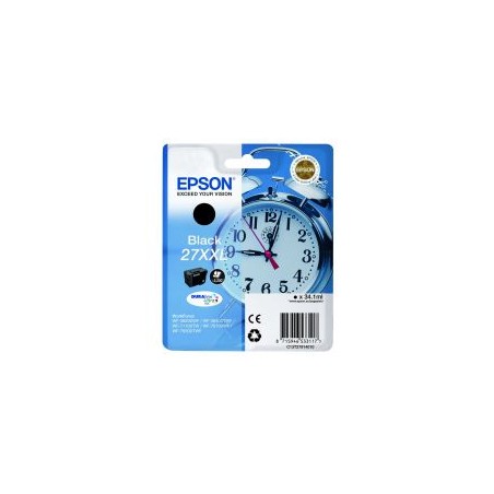 Tinta Epson 27XXL T2791 Negro 34.1ml (C13T27914012)
