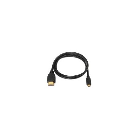 Nanocable HDMI A/M a HDMI D/M 0.8m Negro (10.15.3501)