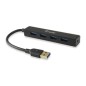Hub EQUIP Life USB-A 3.0 a 4xUSB-A 3.0 Negro (EQ128953)
