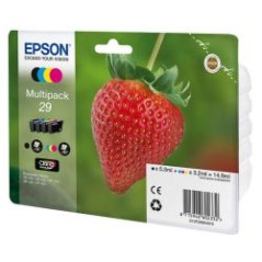 Tinta Epson 29 T2986 Pack Negro/Tricolor (C13T29864012)
