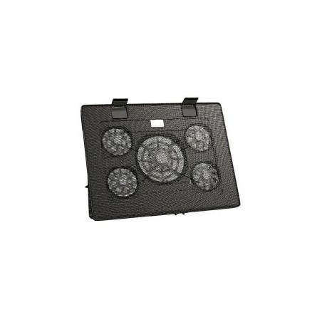 Base Refrigeración Mars Gaming 17.3" USB Negra (MNBC2)