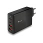 Cargador Pared NGS 2xUSB-C 2xUSB-A 100W Negro (BUD100W) Cargador Pared NGS 2xUSB-C 2xUSB-A 100W Negro (BUD100W)