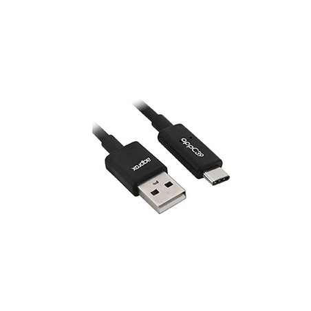 Cable Approx USB-A/M a USB-C/M 1m Negro (APPC39)