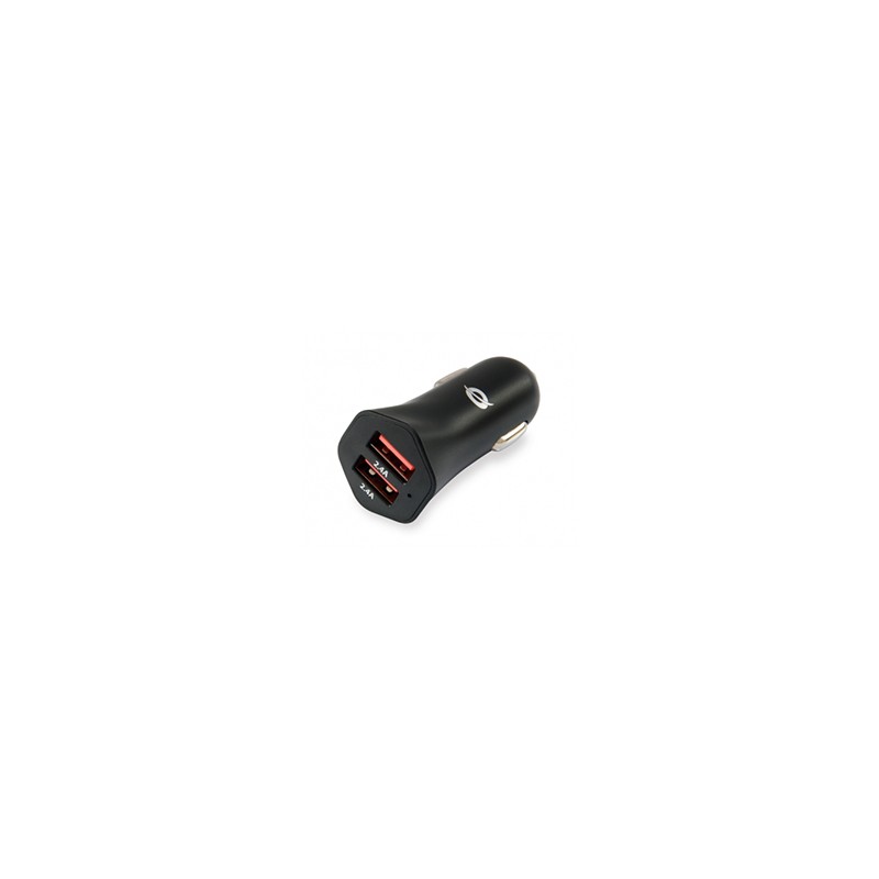 Cargador Coche CONCEPTRONIC 2Usb-A 24W (CARDEN04B) Cargador Coche CONCEPTRONIC 2Usb-A 24W (CARDEN04B)