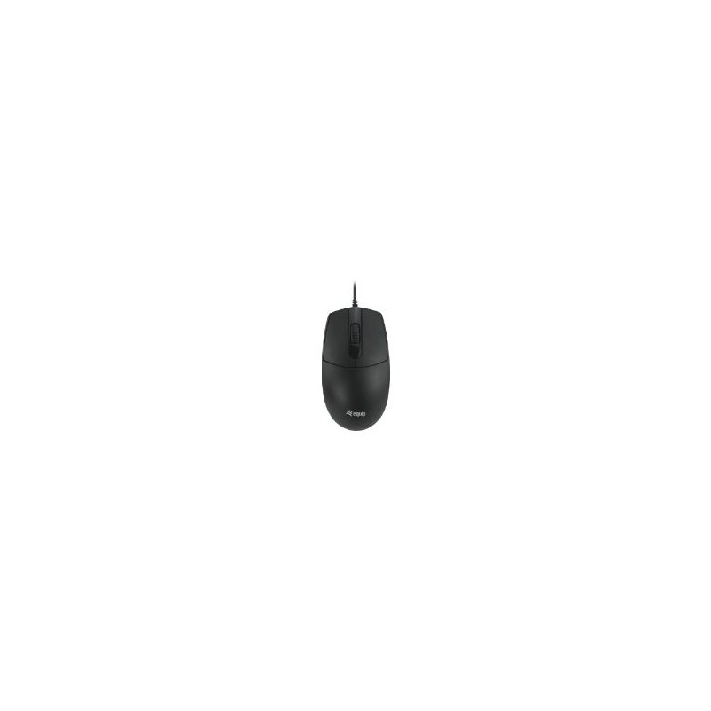 Ratón EQUIP Silent USB-A 1200dpi Negro (EQ245117)