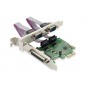 Controladora CONCEPTRONIC PCIe Paralelo/RS-232 (SPC01G) Controladora CONCEPTRONIC PCIe Paralelo/RS-232 (SPC01G)