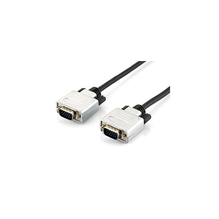 Cable EQUIP VGA/M a VGA/M 15m Negro/Plata (EQ118865)