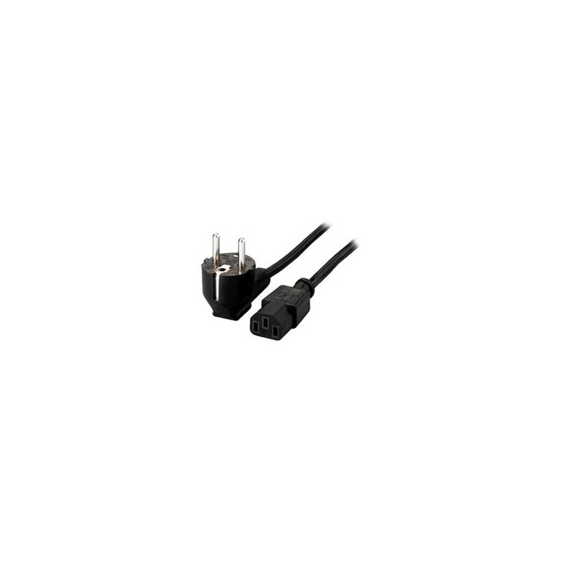 Cable Alimentación EQUIP CEE7/H a C13/H 1.8m (EQ112120)