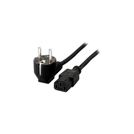 Cable Alimentación EQUIP CEE7/H a C13/H 1.8m (EQ112120)