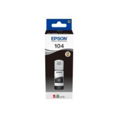 Tinta Epson EcoTank 104 Negro 65ml (C13T00P140)